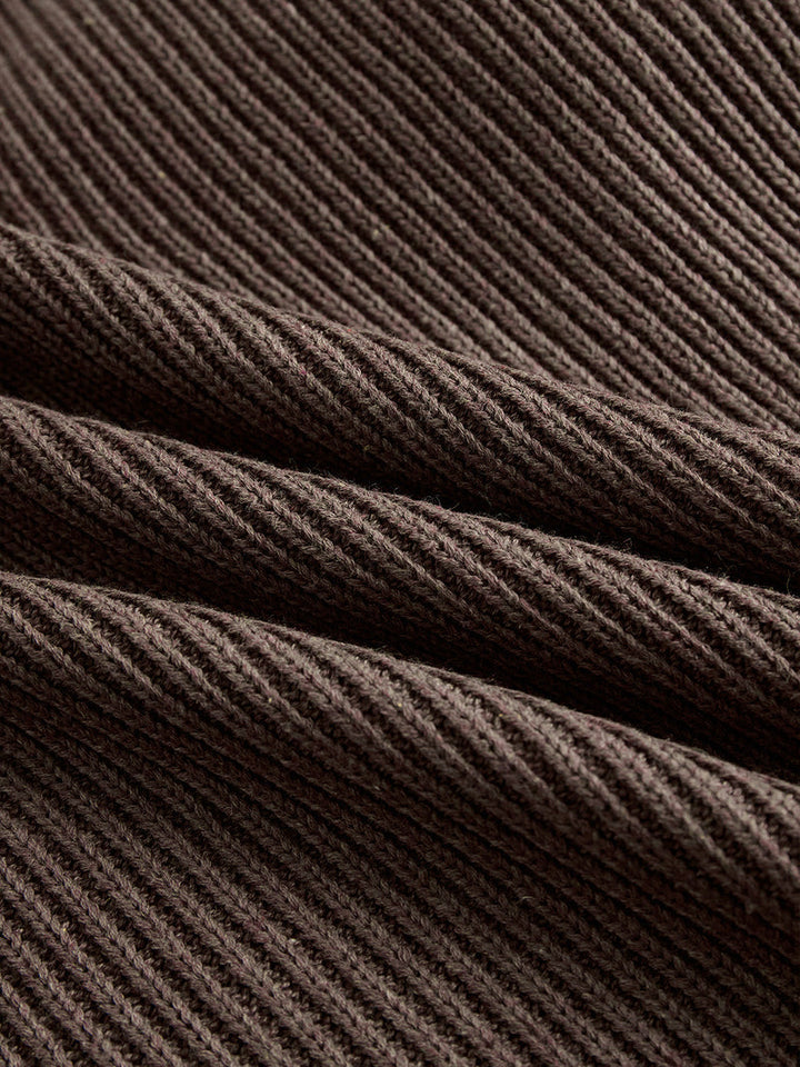 Jaylene  - Balıkçı Yaka Örgü Kazak Elbise