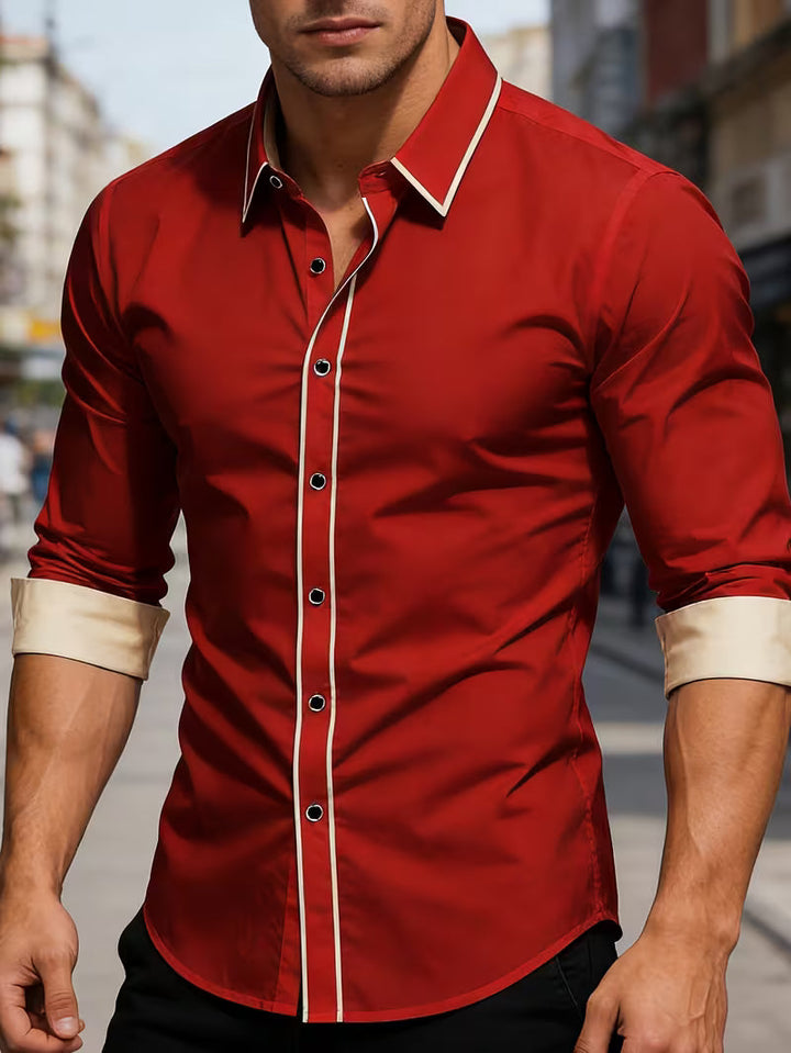 Daven - Casual Slim Fit İş Gömleği