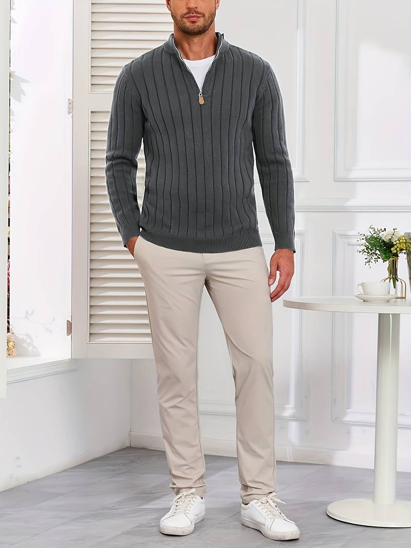 Yedidya - Günlük Uzun Kollu Örgü Kazak