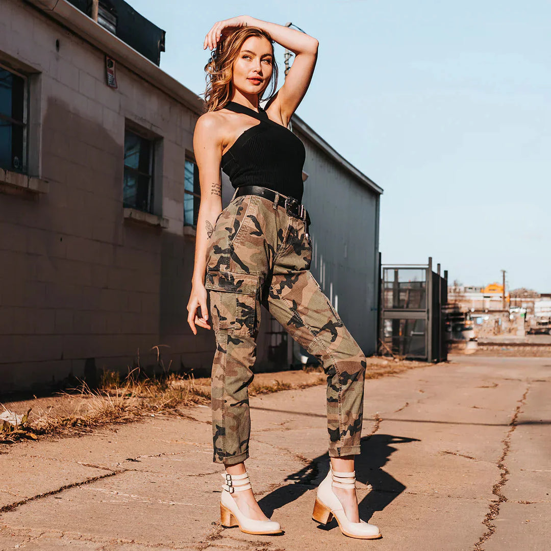 Steffie – Ahşap Yüksek Topuklu Ayakkabı