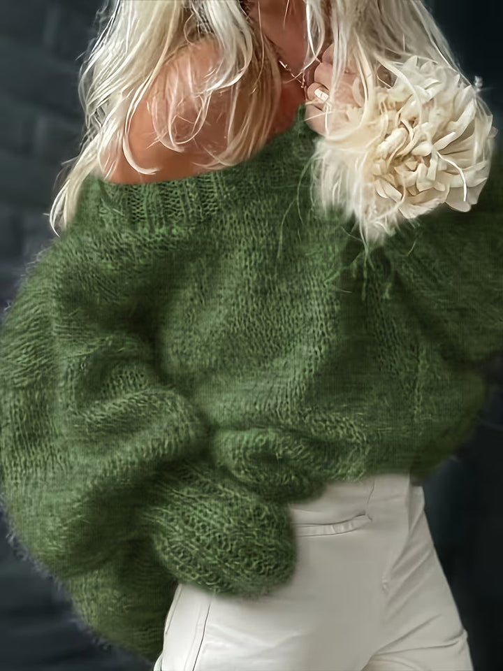 Dariya - Kısa ve Yumuşak Örgü Kazak