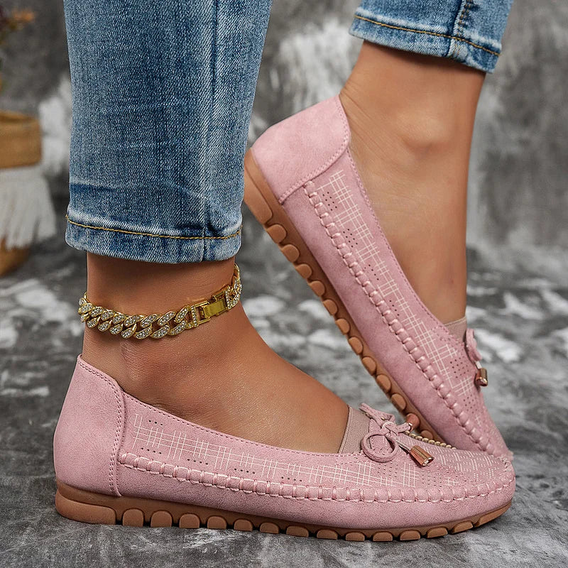 Rofia - Günlük Kaymaz Deri Loaferlar