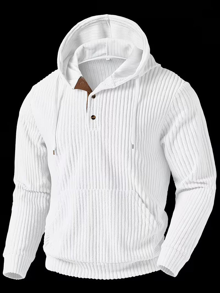 Colman - Zarif Dokulu Kapüşonlu Sweatshirt