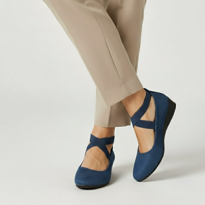 Dalida – Ortopedik Çapraz Kayışlı Ayakkabı