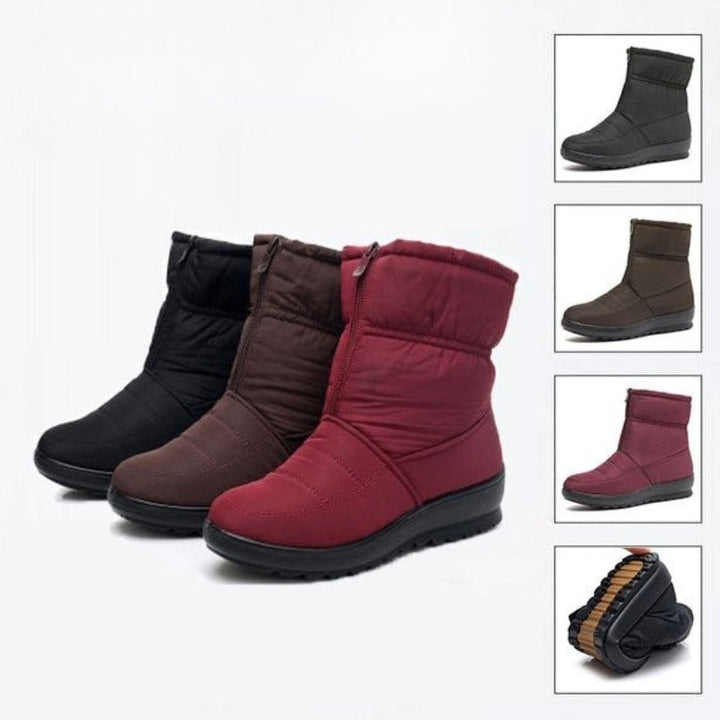 Afonia - Fermuarlı Suya Dayanıklı Kar Botları