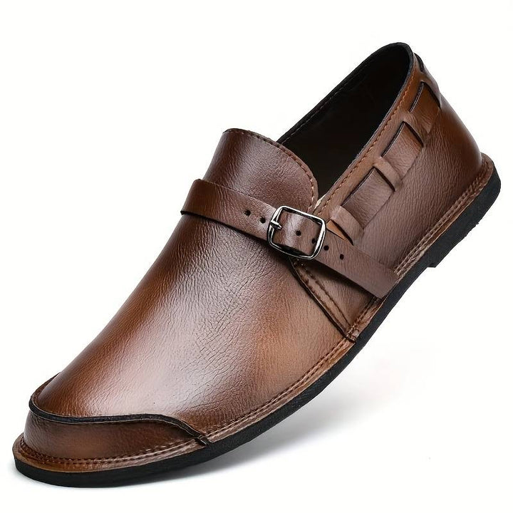 Efraim - Rahat Retro Stil Slip-On Mokasın