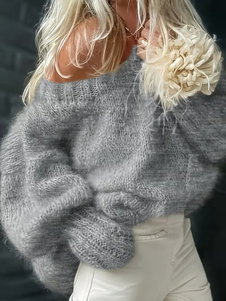 Dariya - Kısa ve Yumuşak Örgü Kazak