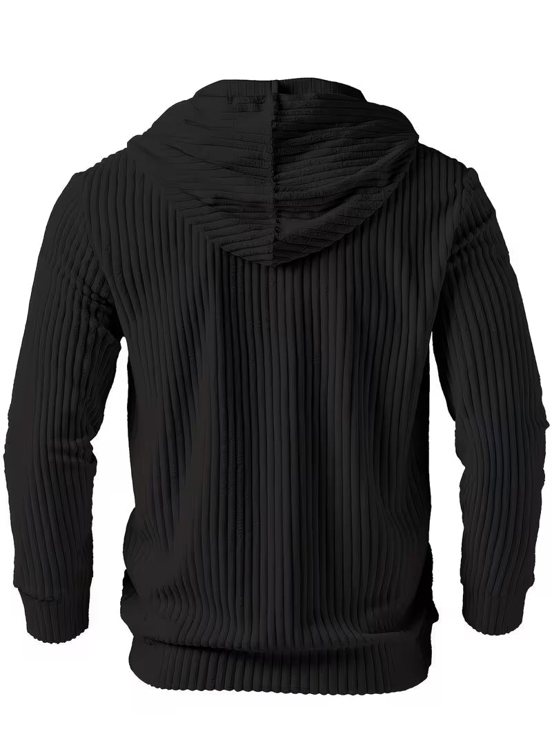 Colman - Zarif Dokulu Kapüşonlu Sweatshirt