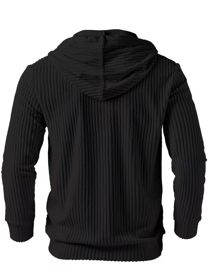 Colman - Zarif Dokulu Kapüşonlu Sweatshirt