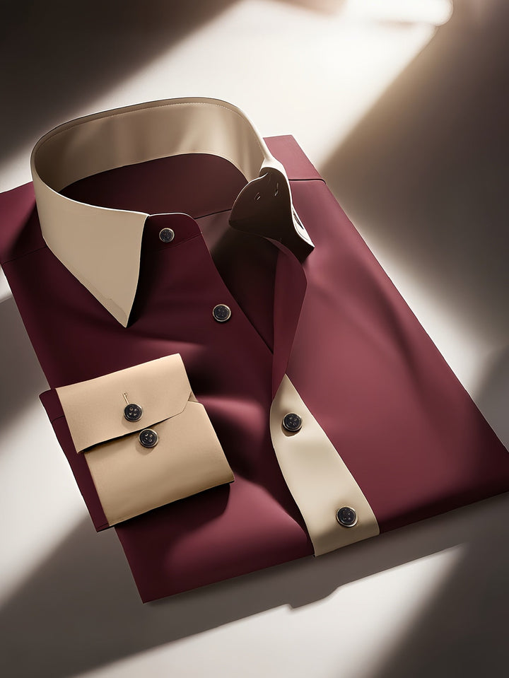 Tayib - Uzun Kollu Düğmeli Gömlek