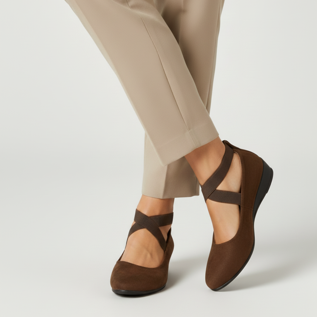 Dalida – Ortopedik Çapraz Kayışlı Ayakkabı