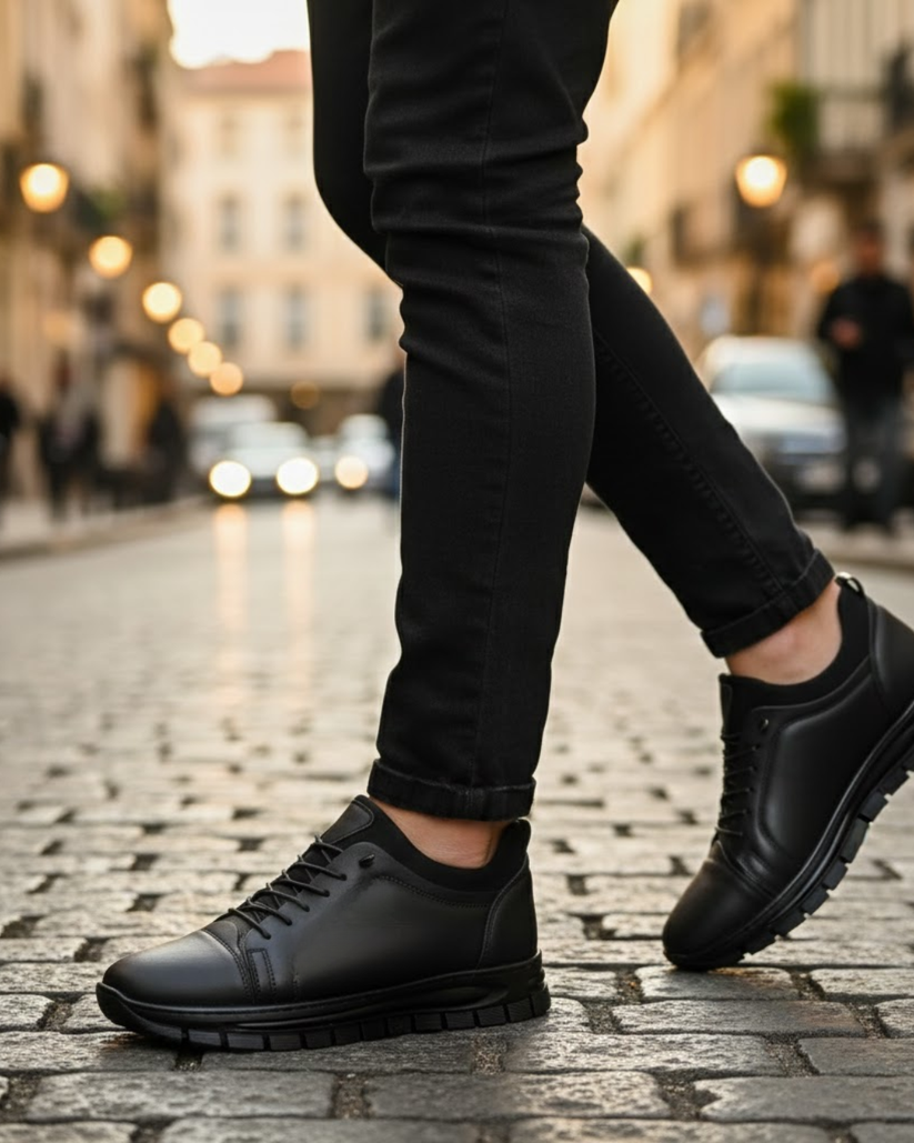 Steffen - Deri Bağcıklı Ayakkabı