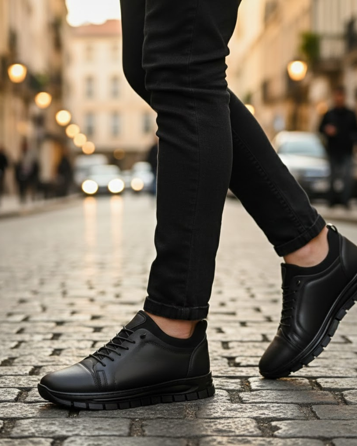 Steffen - Deri Bağcıklı Ayakkabı