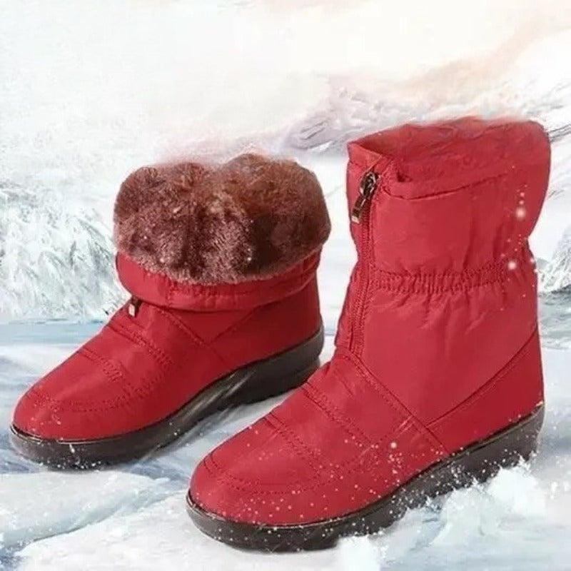 Afonia - Fermuarlı Suya Dayanıklı Kar Botları