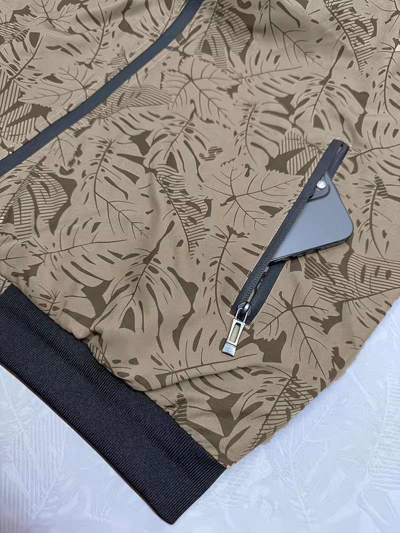 Dagan - Fermuarlı Rahat Uzun Kollu Spor Ceket