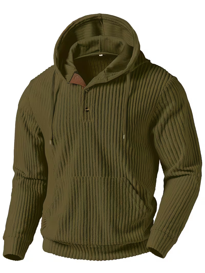 Colman - Zarif Dokulu Kapüşonlu Sweatshirt