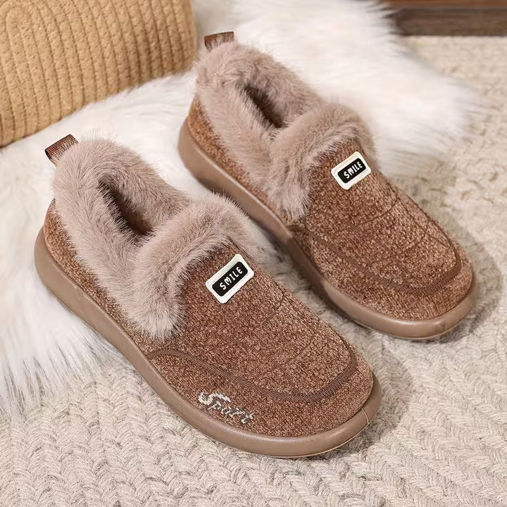 Nolani - Şık Suni Kürk Kışlık Terlikler