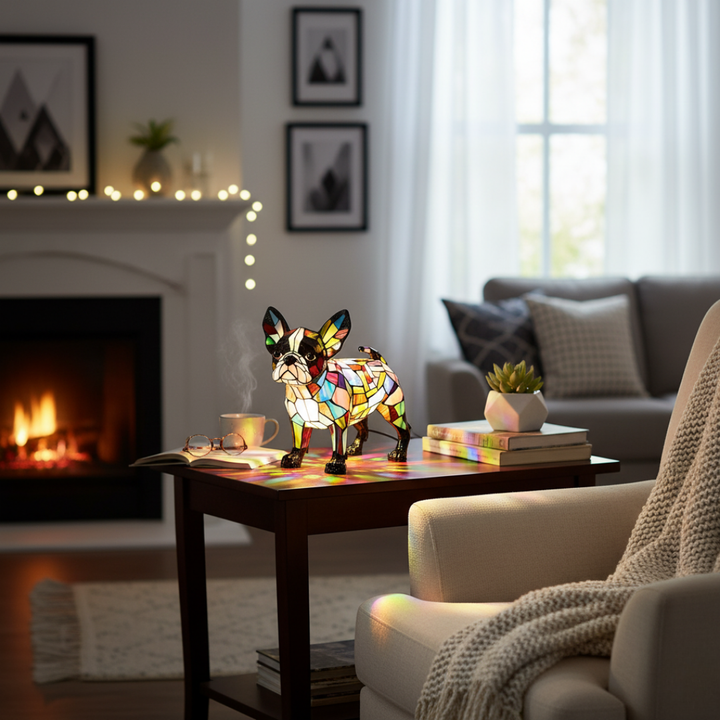 PawLamp - Eşsiz Sanatsal Sevimli Köpek Şeklinde Masa Lambası