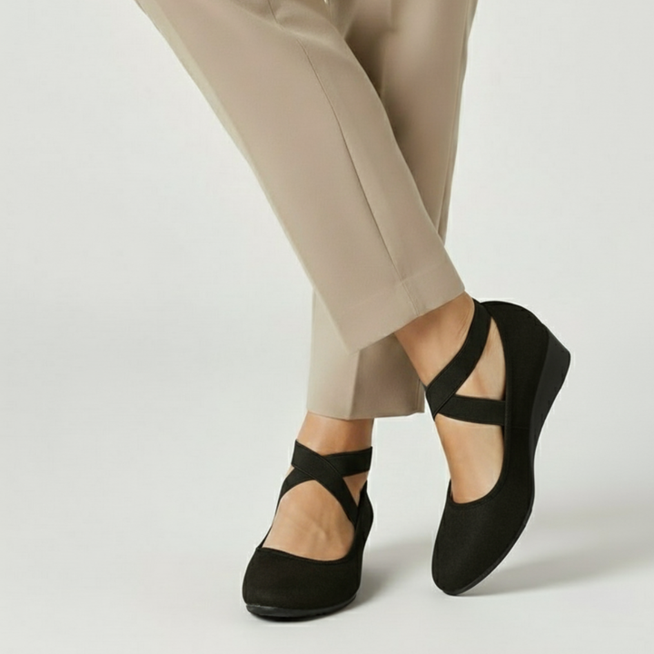 Dalida – Ortopedik Çapraz Kayışlı Ayakkabı