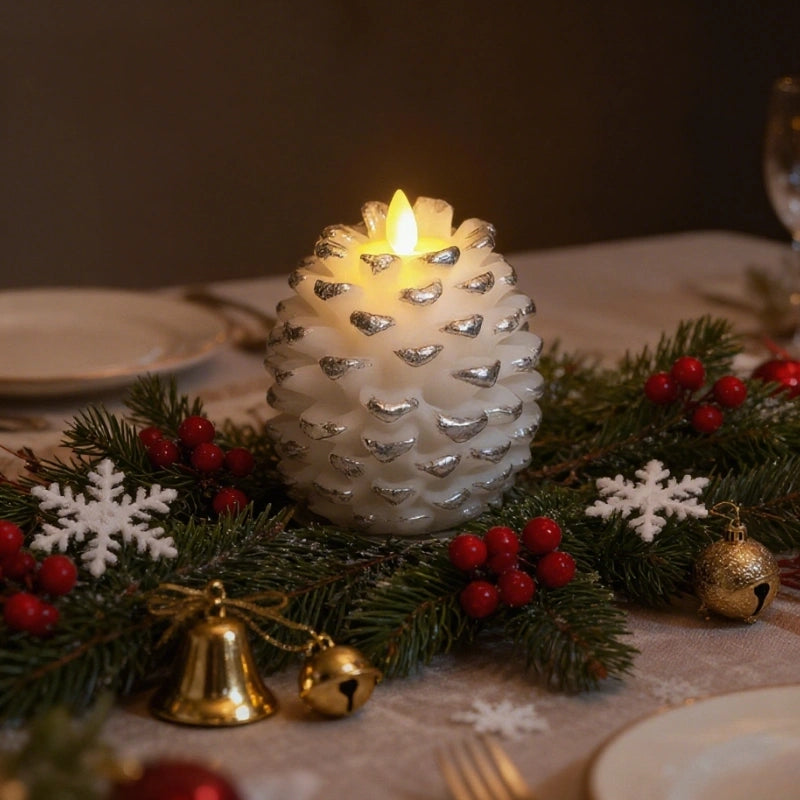 ForestFlame - Mood Pine Cone Alevsiz Mum