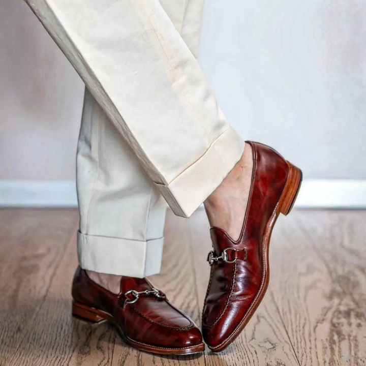 Ravid - Toka Detaylı Deri Ayakkabı