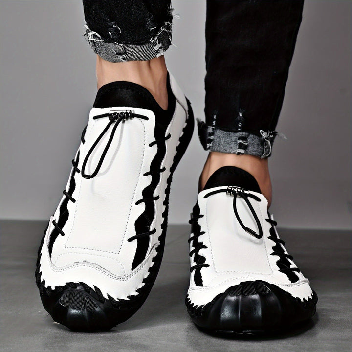 Razam - Kaymaz Tabanlı Deri Spor Ayakkabı