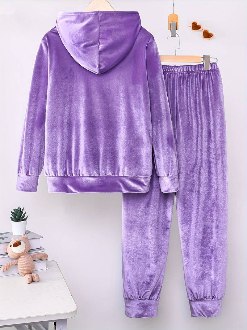 Tiferet - Zarif Kapüşonlu Sweatshirt ve Pantolon Takımı