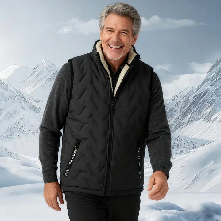 Stevie - Kapitone Kolsuz Yün Yelek