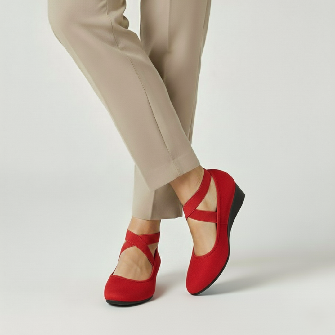 Dalida – Ortopedik Çapraz Kayışlı Ayakkabı