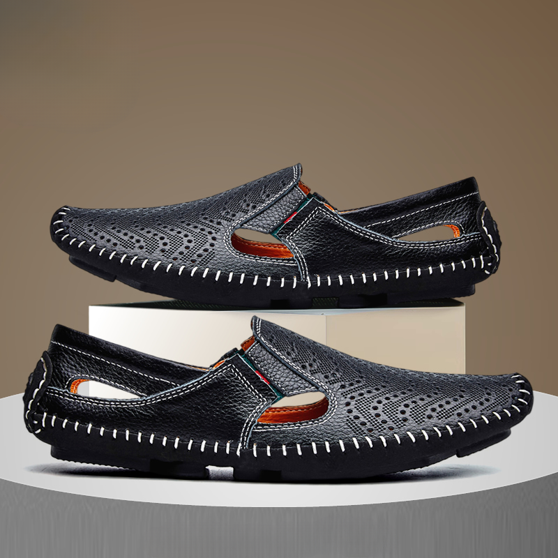 Akiva - Rahat Deri Sandalet