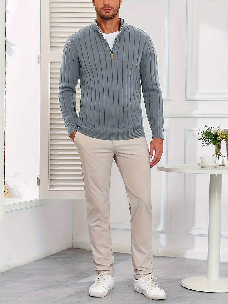 Yedidya - Günlük Uzun Kollu Örgü Kazak