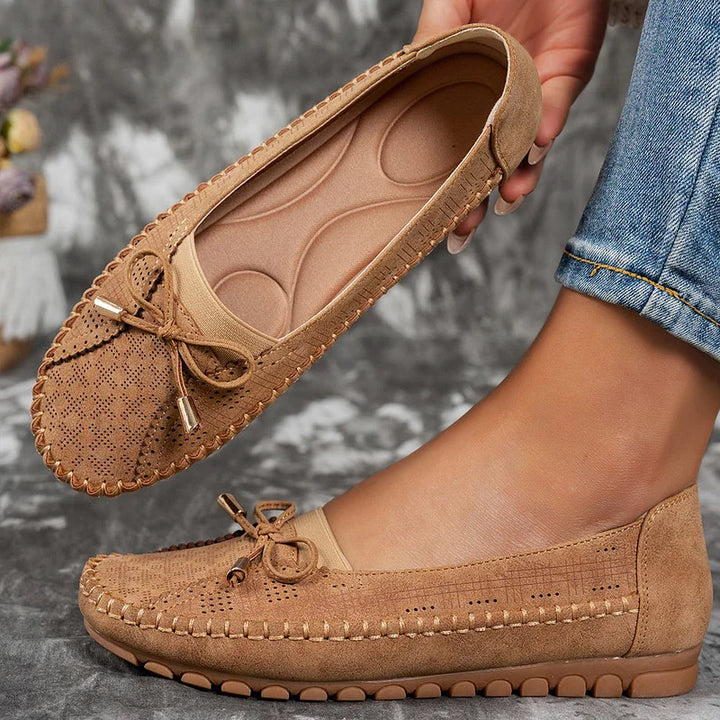 Rofia - Günlük Kaymaz Deri Loaferlar