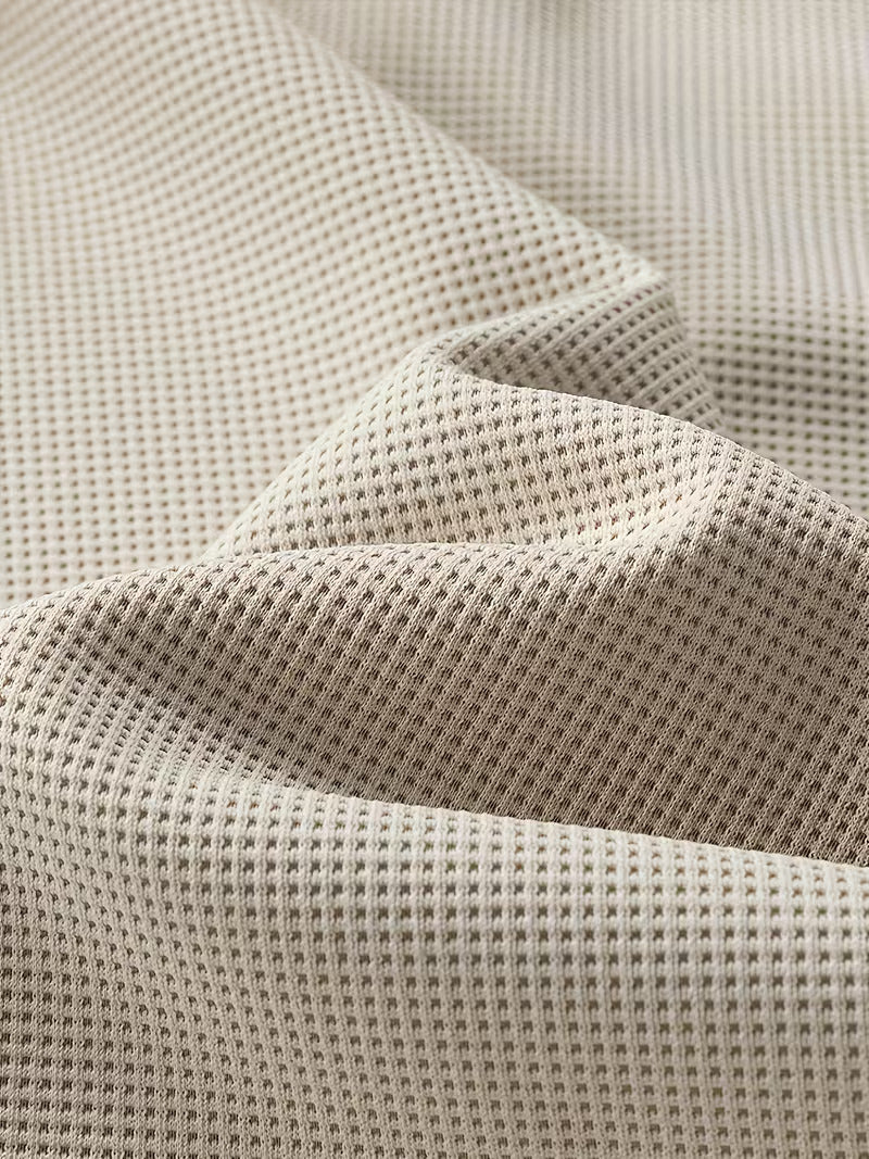 Stjepan - Beyaz Kumaş Yakalı Uzun Kollu Üst