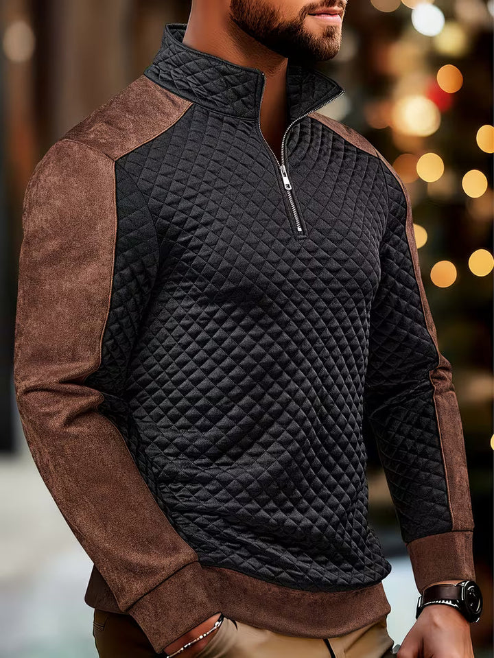 Gioele - Uzun Kollu Fermuarlı Gömlek