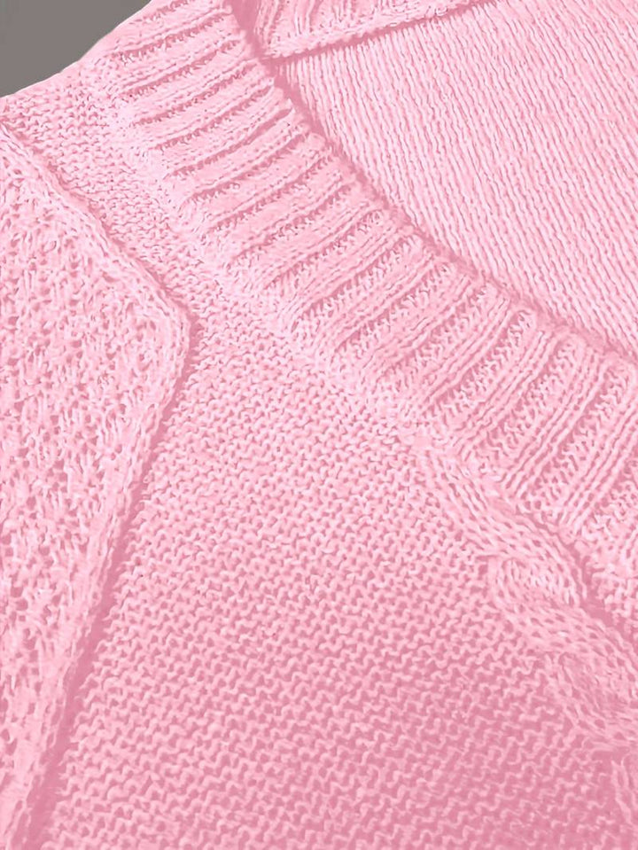 Tzvia - Günlük V Yaka Örgü Kazak