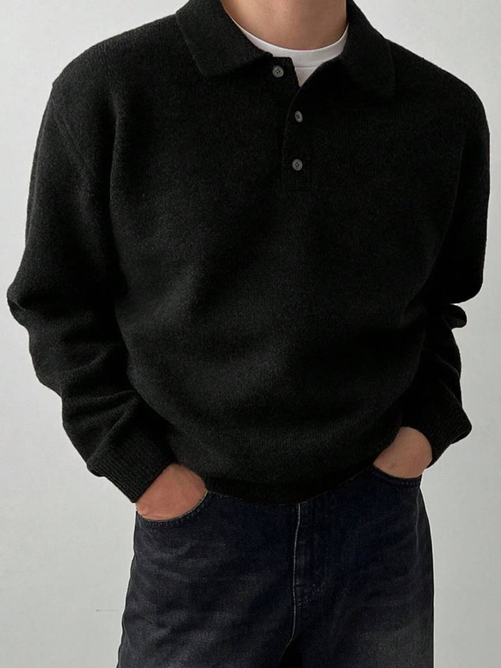 Eliran - Zarif Uzun Kollu Balıkçı Yaka Örgü Üst