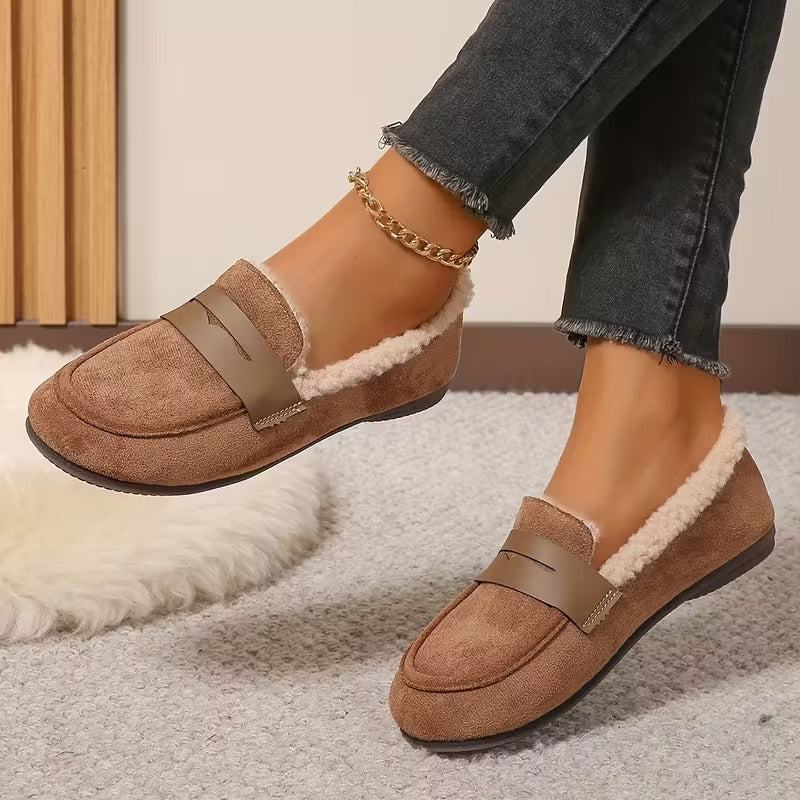 Deren - Kaymaz Polar Astarlı Loaferlar