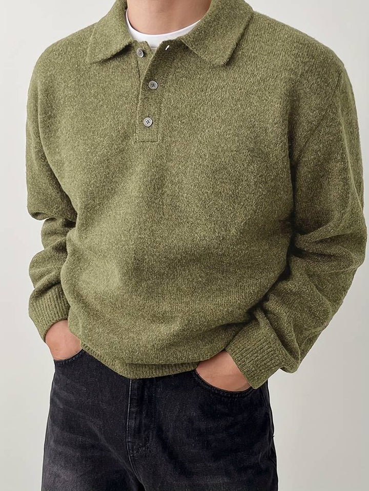 Eliran - Zarif Uzun Kollu Balıkçı Yaka Örgü Üst