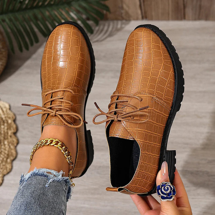 Niyra – Kalın Tabanlı Bağcıklı Derby Ayakkabı