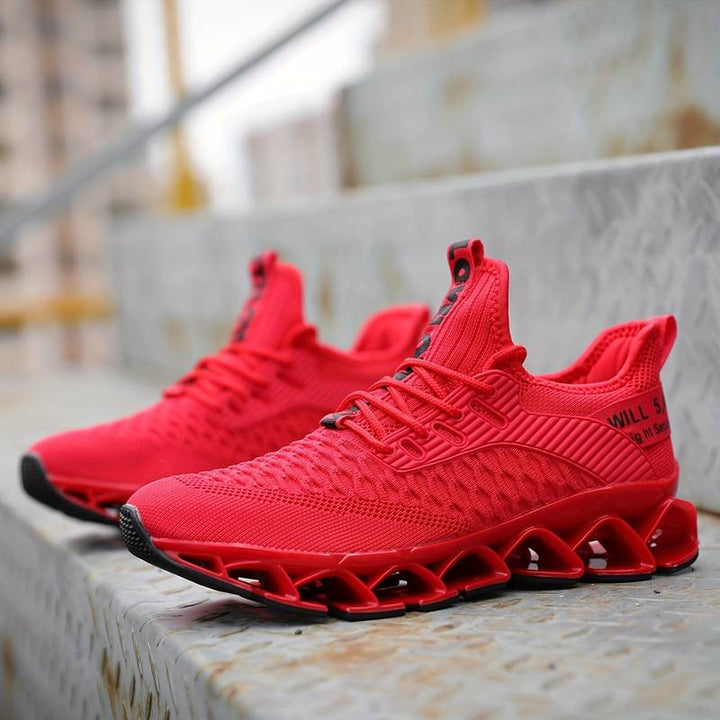 Shmuel - Günlük Geometrik Bağcıklı Spor Ayakkabı