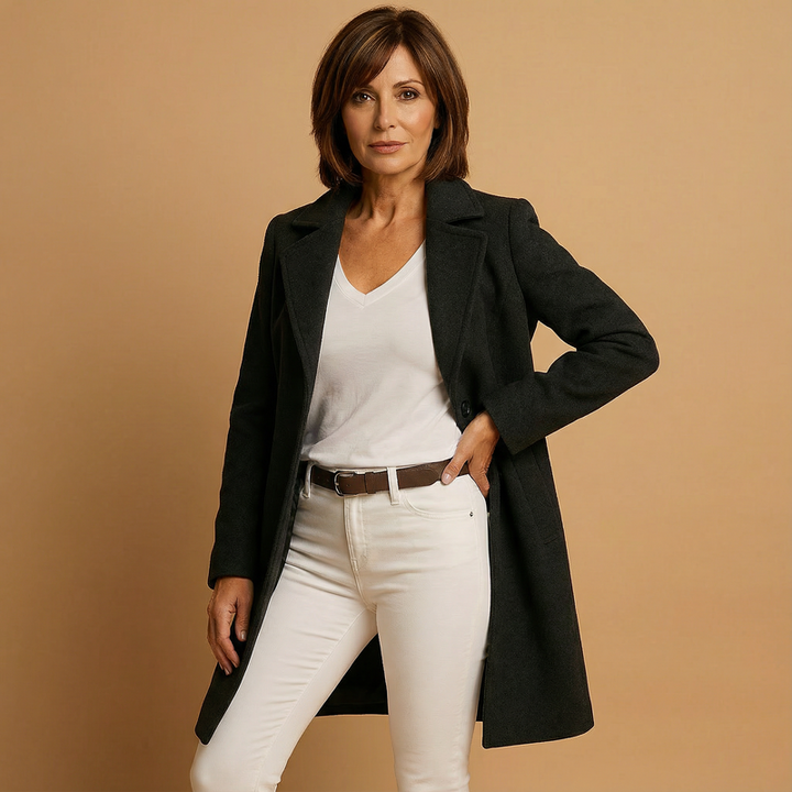 Bracha - Klasik Yün Palto