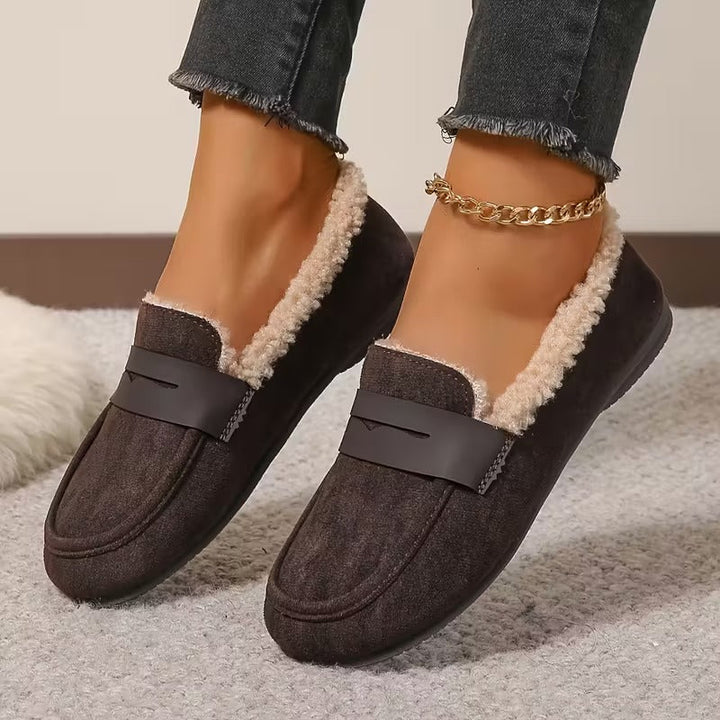 Deren - Kaymaz Polar Astarlı Loaferlar