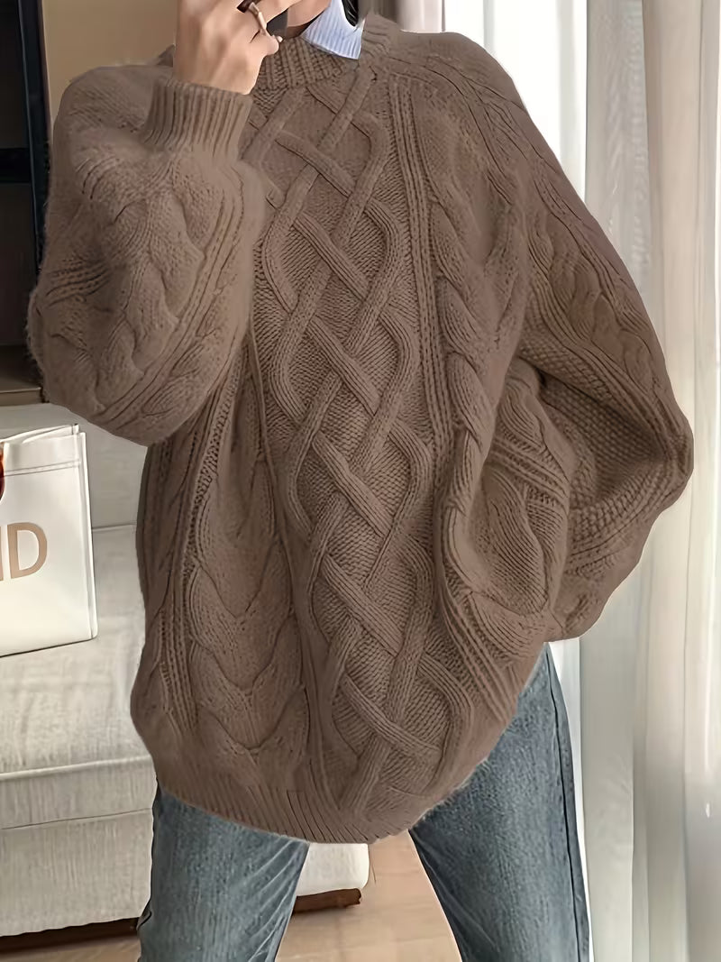 Elayra - Rahat Bol Kesim Örme Kazak