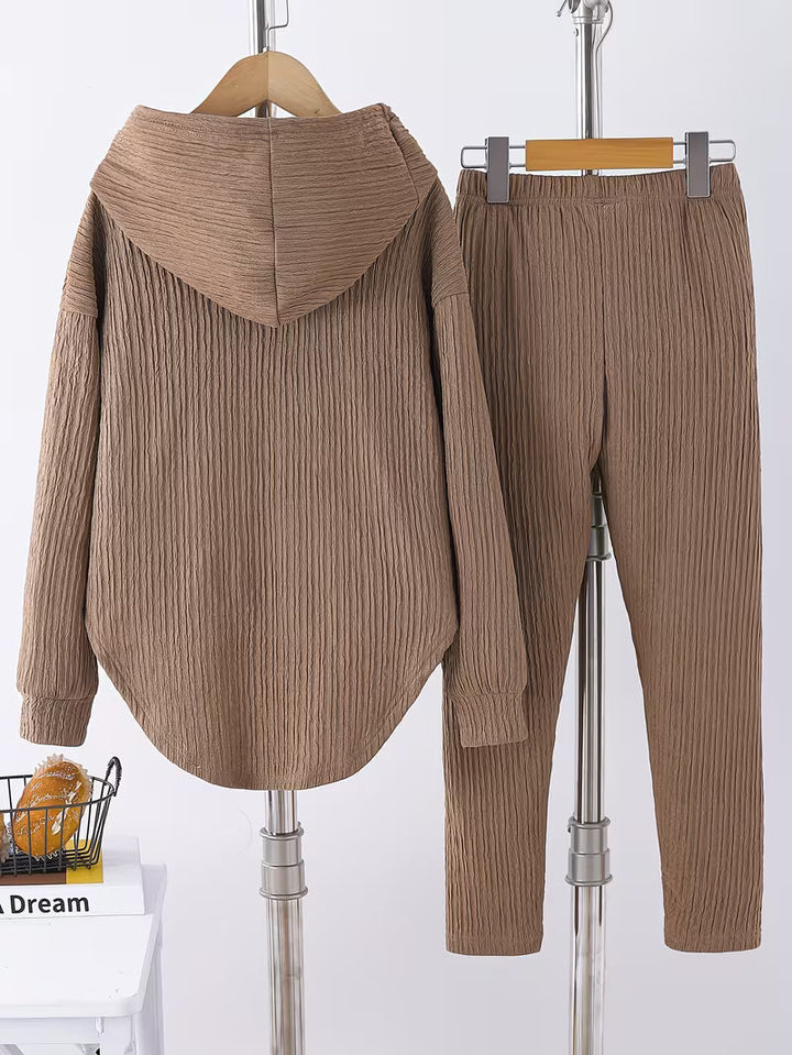 Berenika - Günlük Kapüşonlu Üst ve Tayt