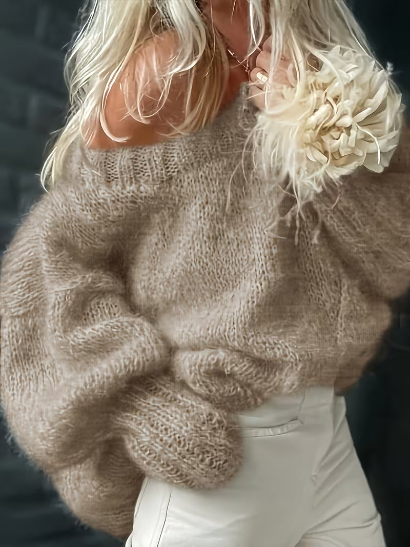 Dariya - Kısa ve Yumuşak Örgü Kazak