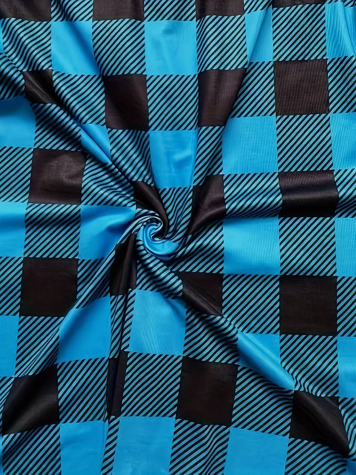 Fontemanha - Sonbahar Noel Ekose Desenli Üst