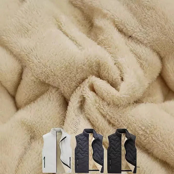 Stevie - Kapitone Kolsuz Yün Yelek