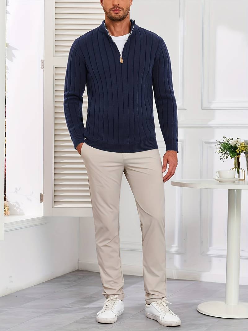 Yedidya - Günlük Uzun Kollu Örgü Kazak