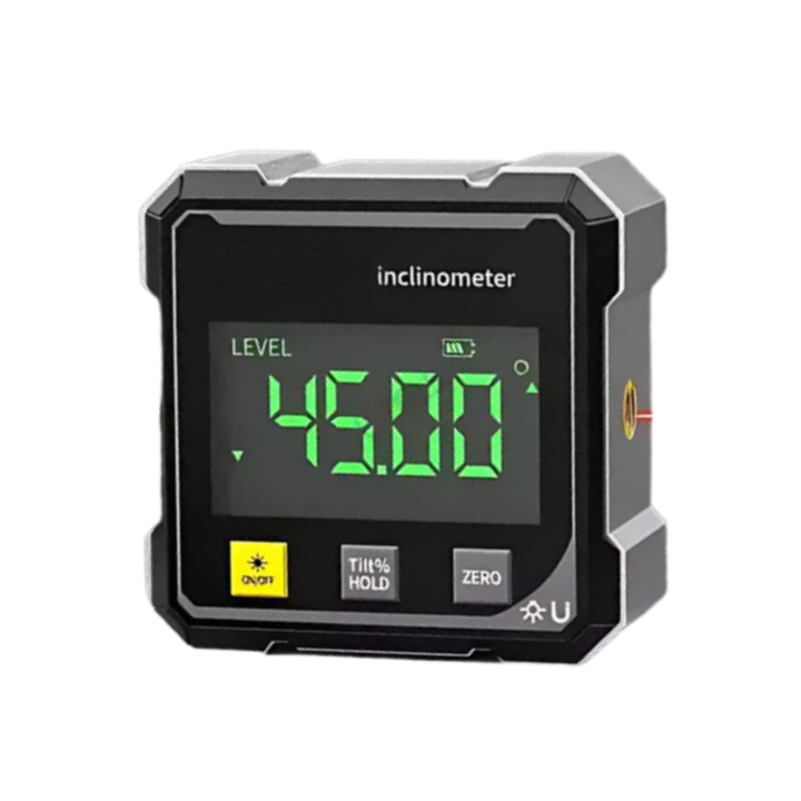 AngleMaster - Dijital Manyetik İpek Lazer Eğim Ölçer