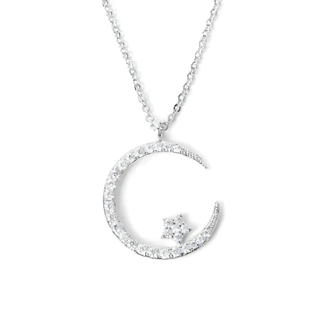 Yalessa - Ay Motifli Zarif Kolye